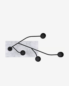 REEF - Carrara marble candlestick by RADAR INTERIOR - view 3